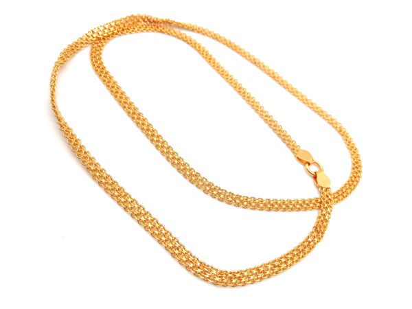 1 Gram Gold Plated Pattai Chain