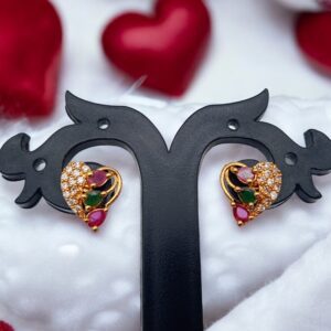 1 Gram Gold Plated AD Stud