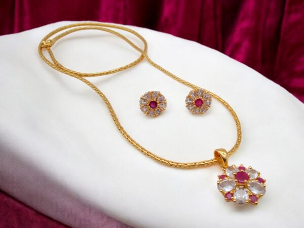1 Gram Gold Plated Long Dollar Chain