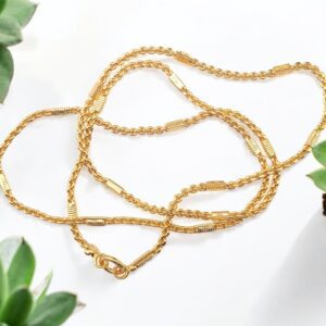 1 Gram Gold Plated Long Chain