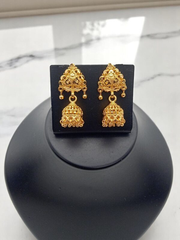 1 Gram Gold Plated Jhumki