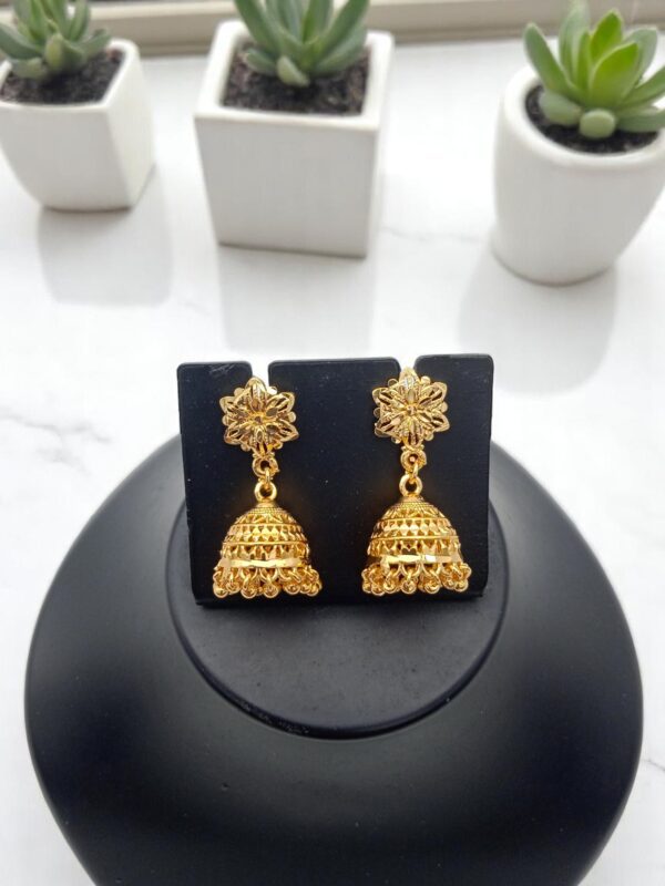1 Gram Gold Plated Jhumki