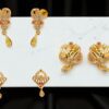 1 Gram Gold Plated Combo Earrings (Set of 3)