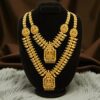 Forming Gold Plated Jewellery Set/Haaram Set