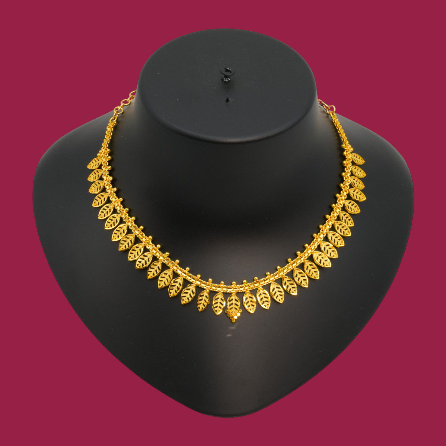 Forming Gold Plated Necklace