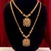 1 Gram Gold Plated AD Jewellery Set/Haaram Set