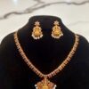 1 Gram Gold Plated AD Jewellery Set/Necklace Set