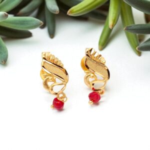 Forming Gold Plated Peacock Designed Drops