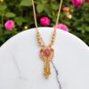 1 Gram Gold Plated AD Necklace
