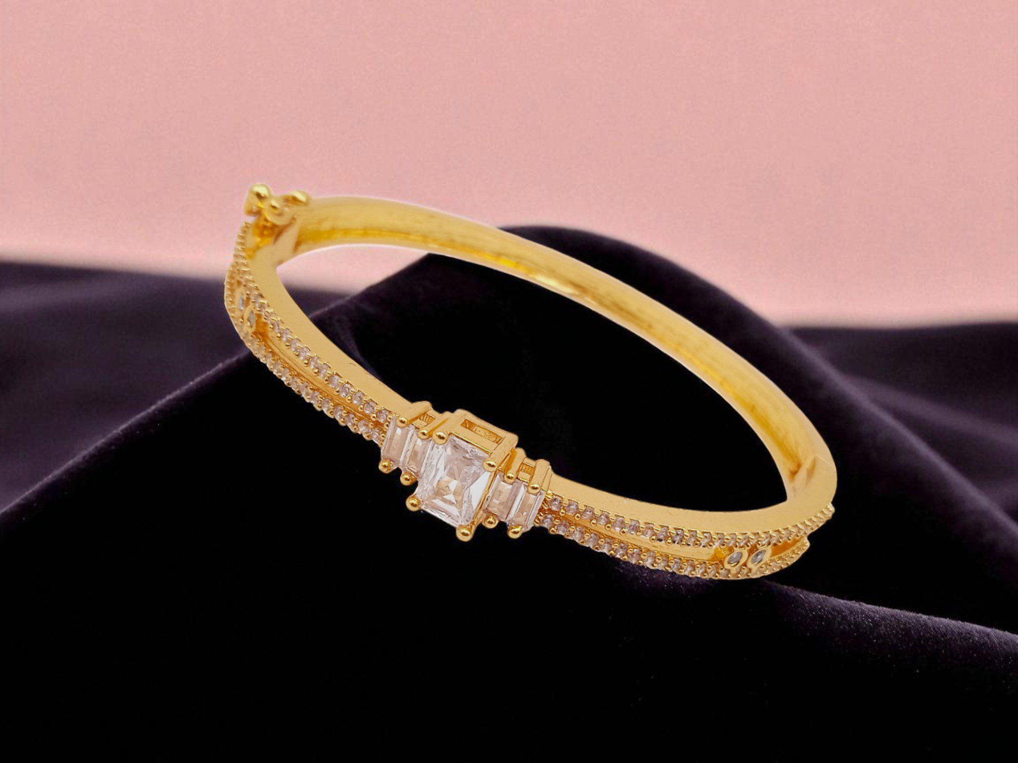 1 Gram Gold Plated AD Kaada