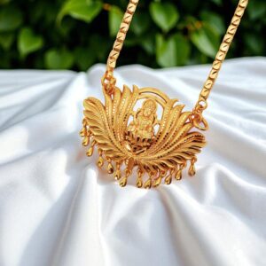 Forming Gold Plated Long Dollar Chain