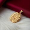 Forming Gold Plated Spritual Om Dollar