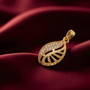 Forming Gold Plated Floral Dollar