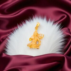 Forming Gold Plated Lord Shivan Dollar