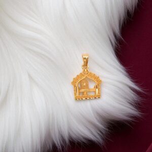 Forming Gold Plated Lingam Dollar