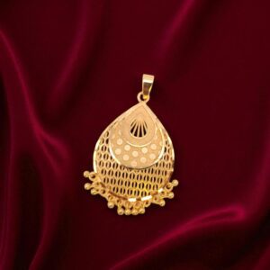 Forming Gold Plated Big Floral Dollar