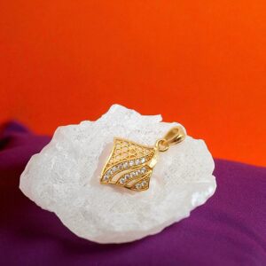 Forming Gold Plated Floral Dollar