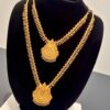 Forming Gold Plated Jewellery Set/Haaram Set