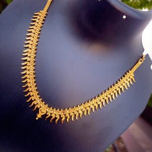 Forming Gold Plated Necklace