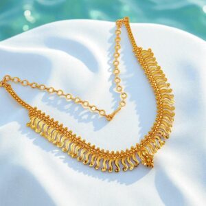 Forming Gold Plated Necklace