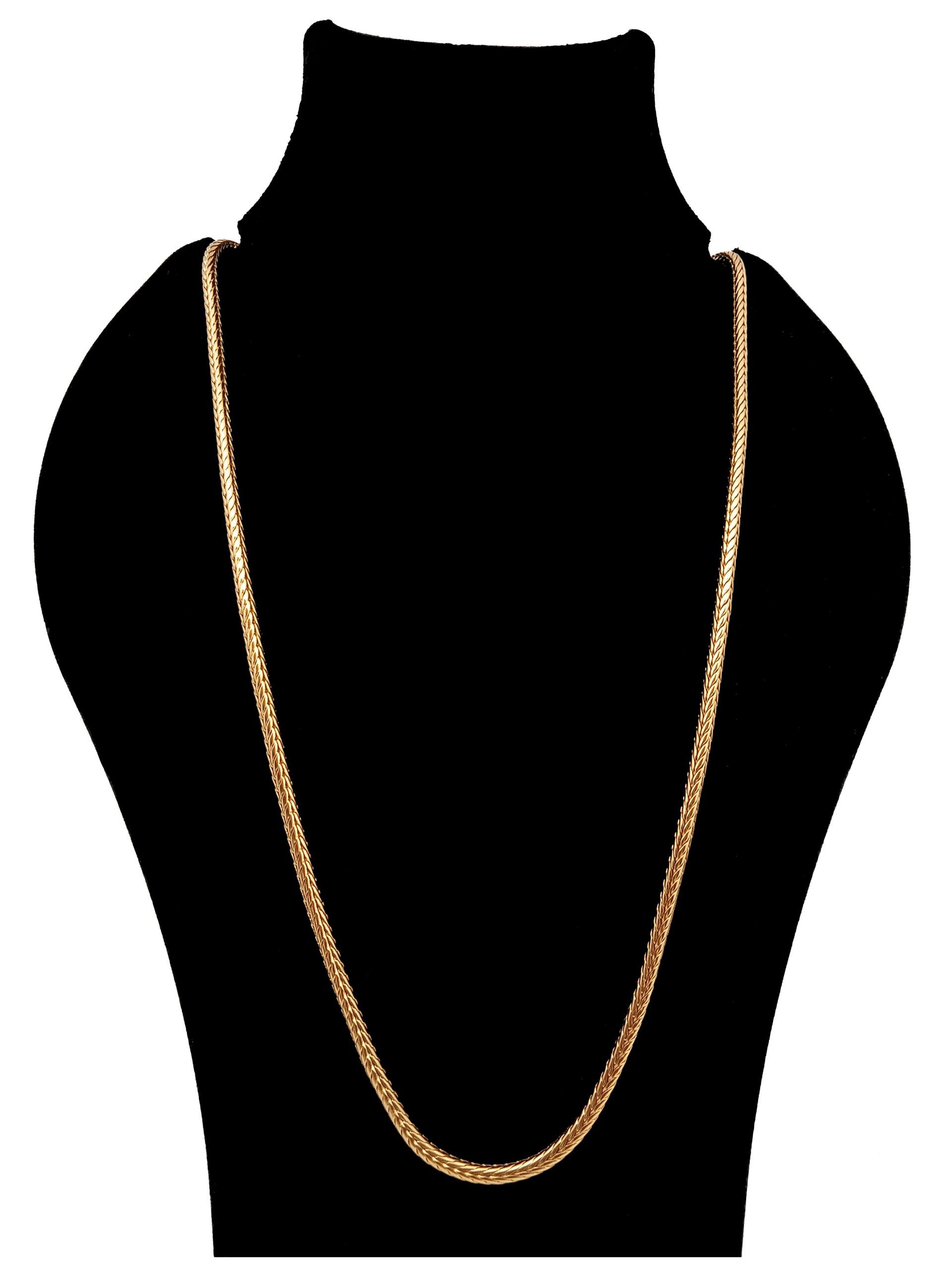 Premium Quality Micro Gold Plated Chain (Medium Size)