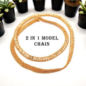 1 Gram Gold Plated Long Chain