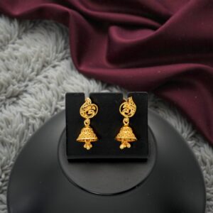 1 Gram Gold Plated Jhumki