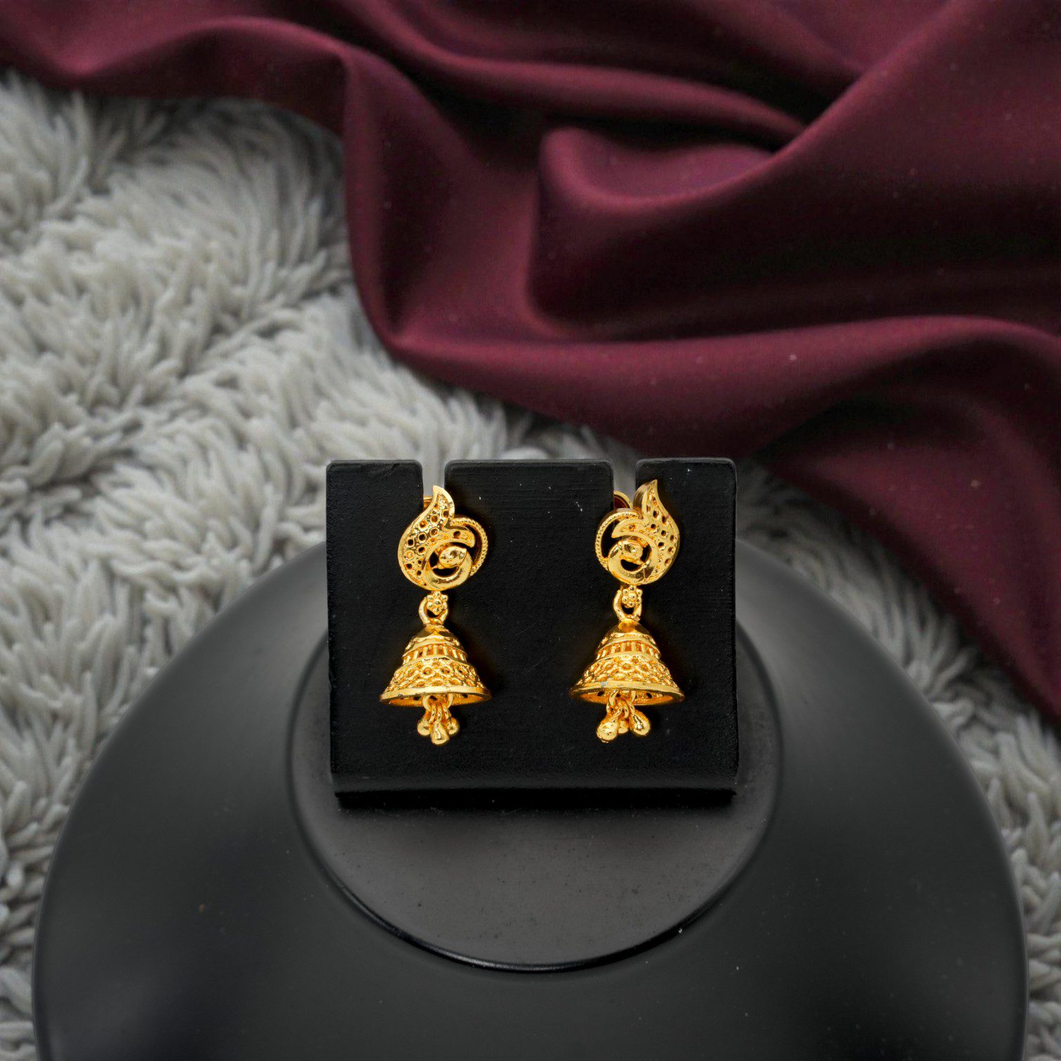1 Gram Gold Plated Jhumki