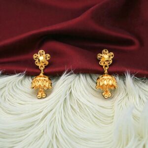 1 Gram Gold Plated Jhumki