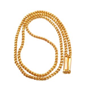 Premium Quality Micro Gold Plated Chain (Medium Size)