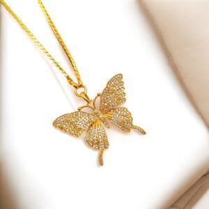 1 Gram Gold Plated Long Dollar Chain