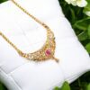 1 Gram Gold Plated Long Dollar Chain