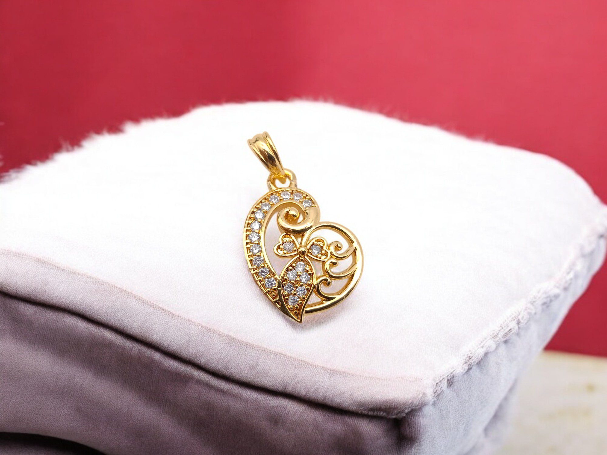 1 Gram Gold Plated Dollar/Pendant