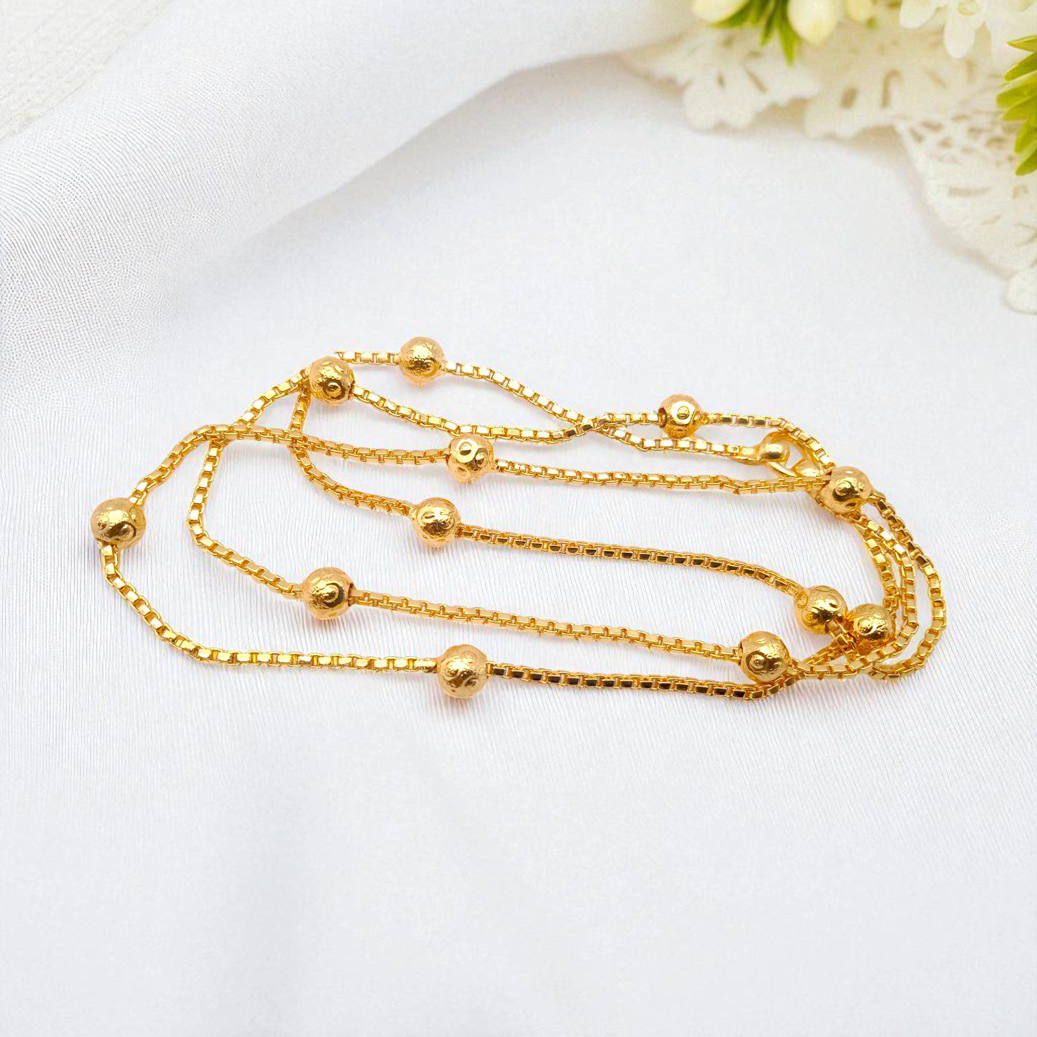 1 Gram Gold Plated Long Chain