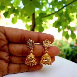1 Gram Gold Plated Jhumki