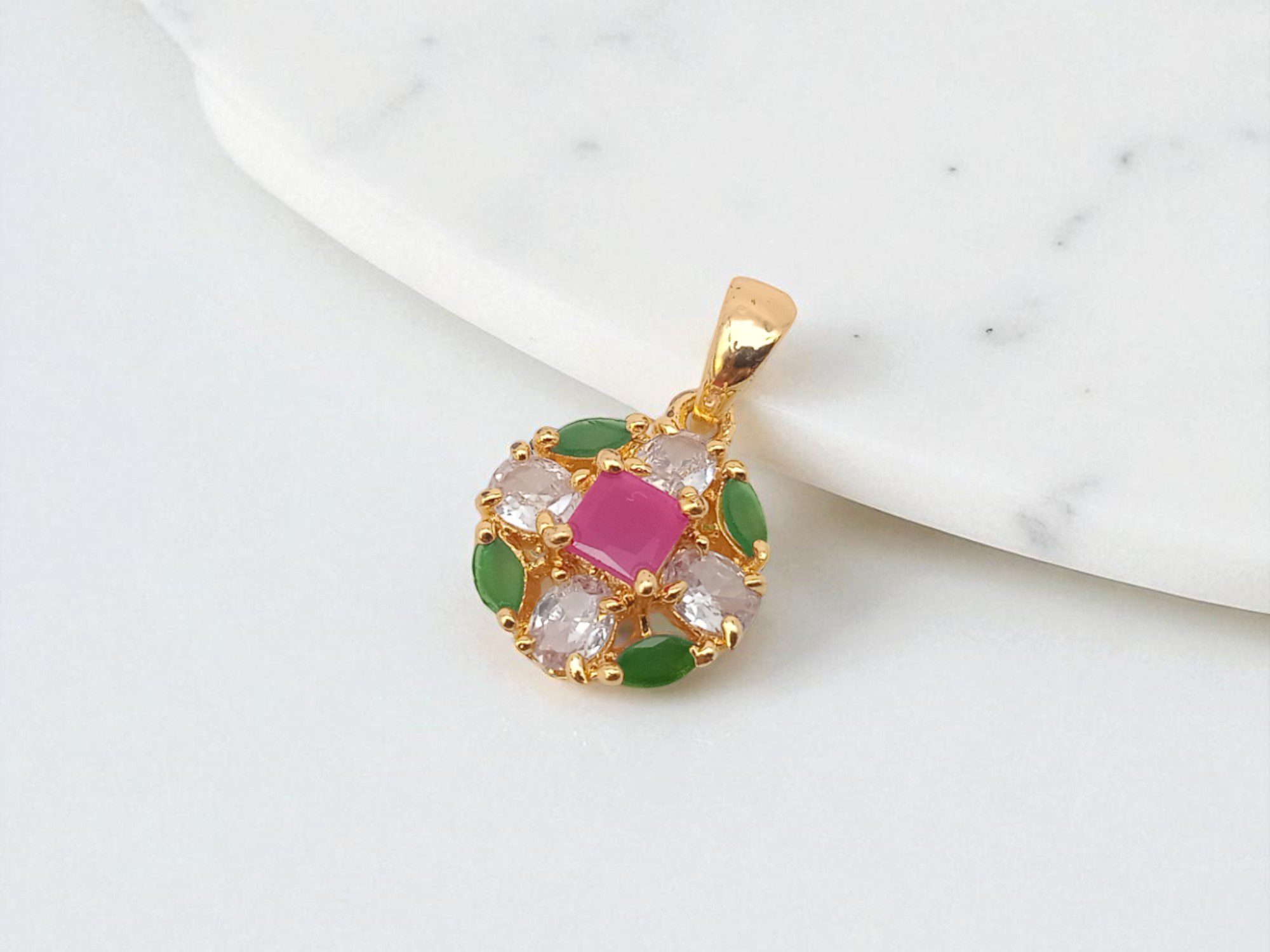 1 Gram Gold Plated Dollar/Pendant