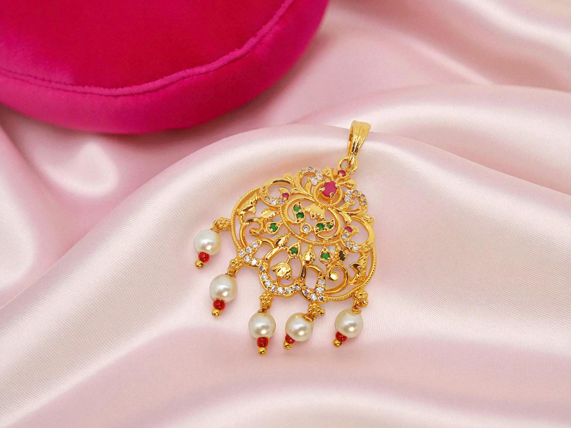 1 Gram Gold Plated Dollar/Pendant