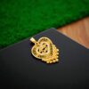 1 Gram Gold Plated Heart Dollar/Pendant