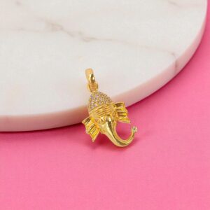 1 Gram Gold Plated Ganesha Dollar/Pendant