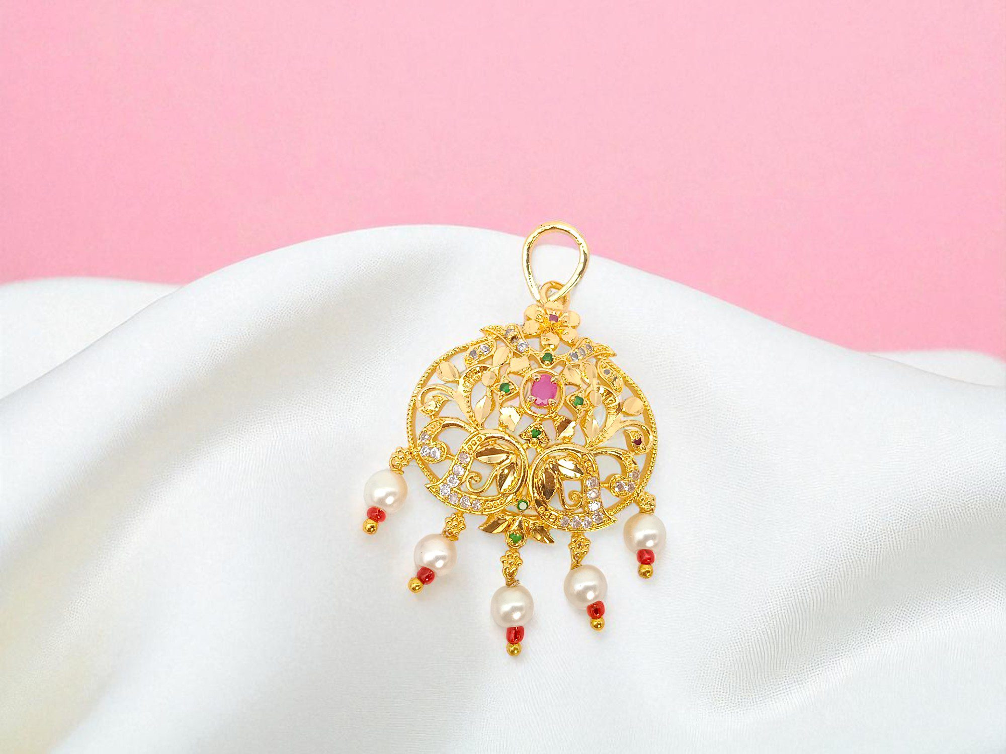 1 Gram Gold Plated Dollar/Pendant