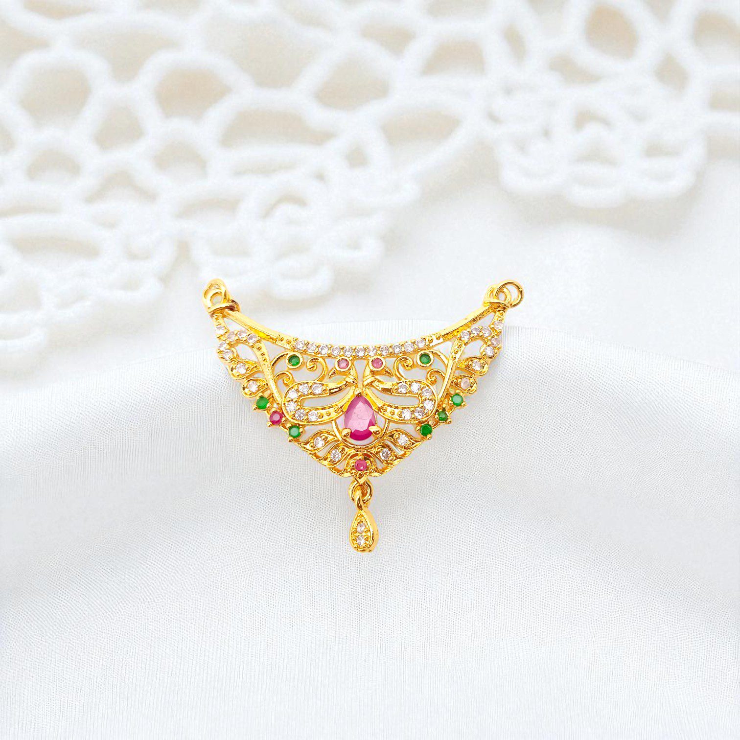 1 Gram Gold Plated Dollar/Pendant