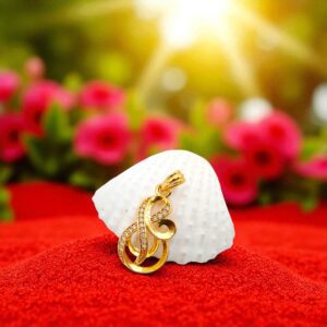 1 Gram Gold Plated Dollar/Pendant