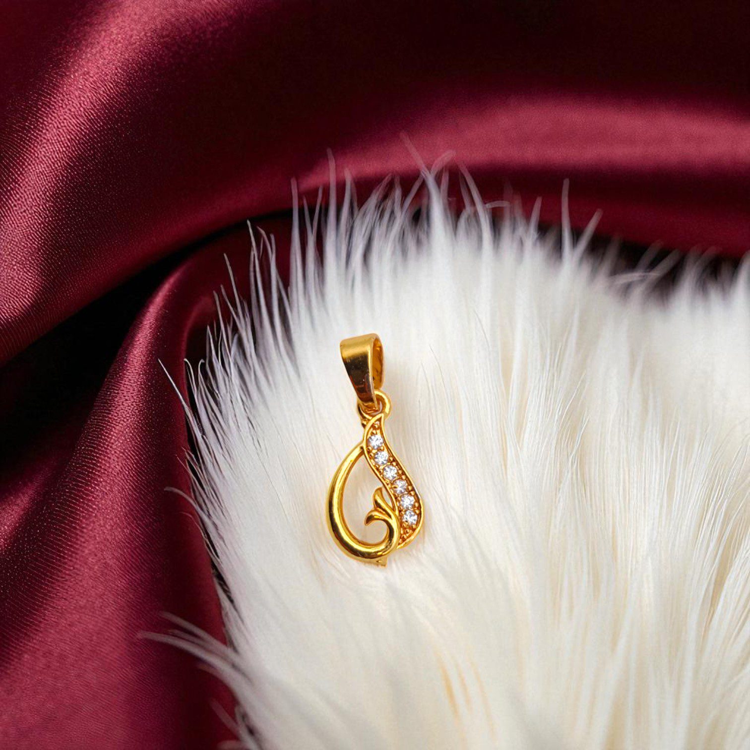 1 Gram Gold Plated Dollar/Pendant