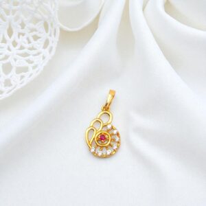 1 Gram Gold Plated Dollar/Pendant