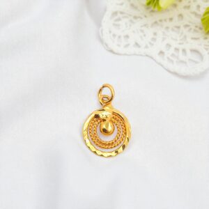 1 Gram Gold Plated Dollar/Pendant