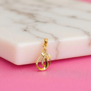 1 Gram Gold Plated Dollar/Pendant