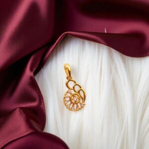 1 Gram Gold Plated Dollar/Pendant