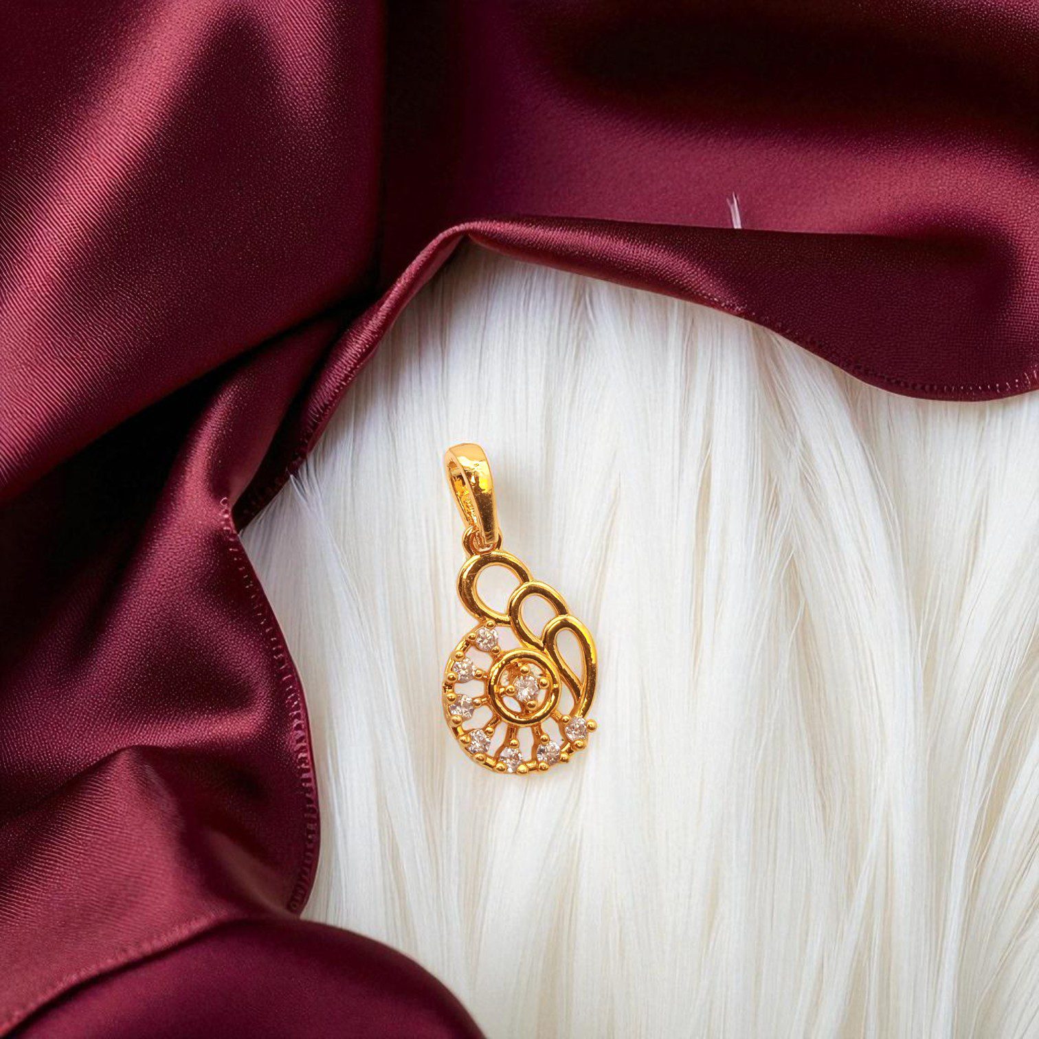 1 Gram Gold Plated Dollar/Pendant