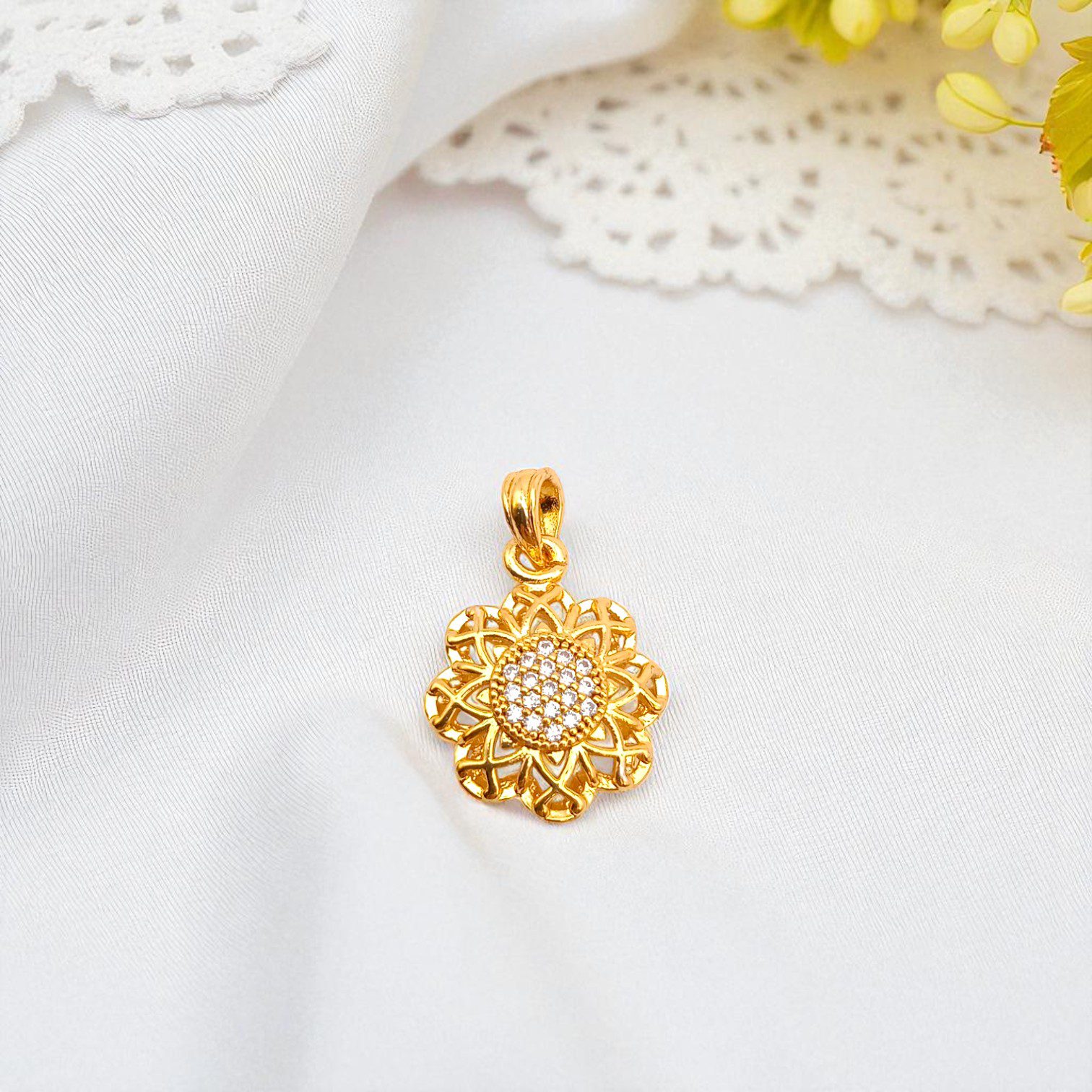 1 Gram Gold Plated Dollar/Pendant