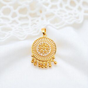 1 Gram Gold Plated Dollar/Pendant